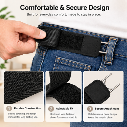 Buckleless Belt Hook Dropdash