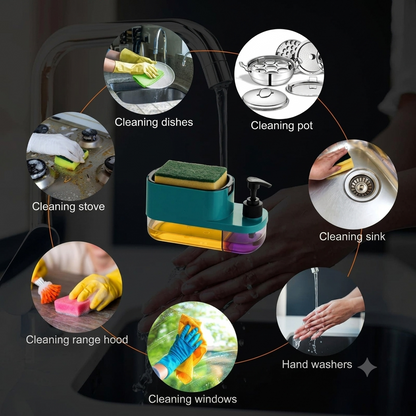 SudsCaddy 2-in-1 – Soap, Scrub & Everything in Its Place