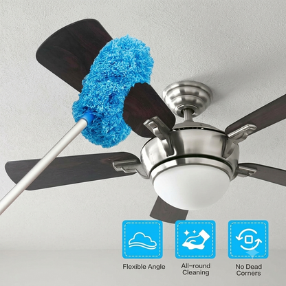 Fan Cleaner Brush with Long Rod