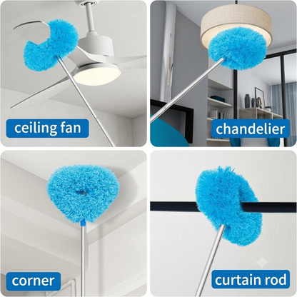 Fan Cleaner Brush with Long Rod
