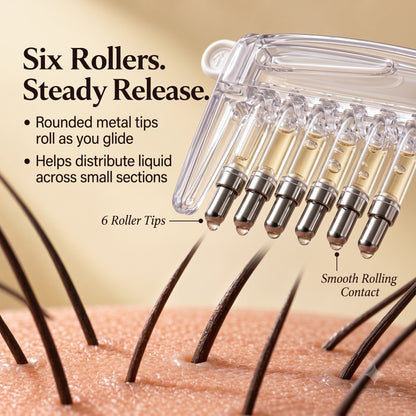 ScalpGlide™ Precision Hair Parting Comb Dropdash