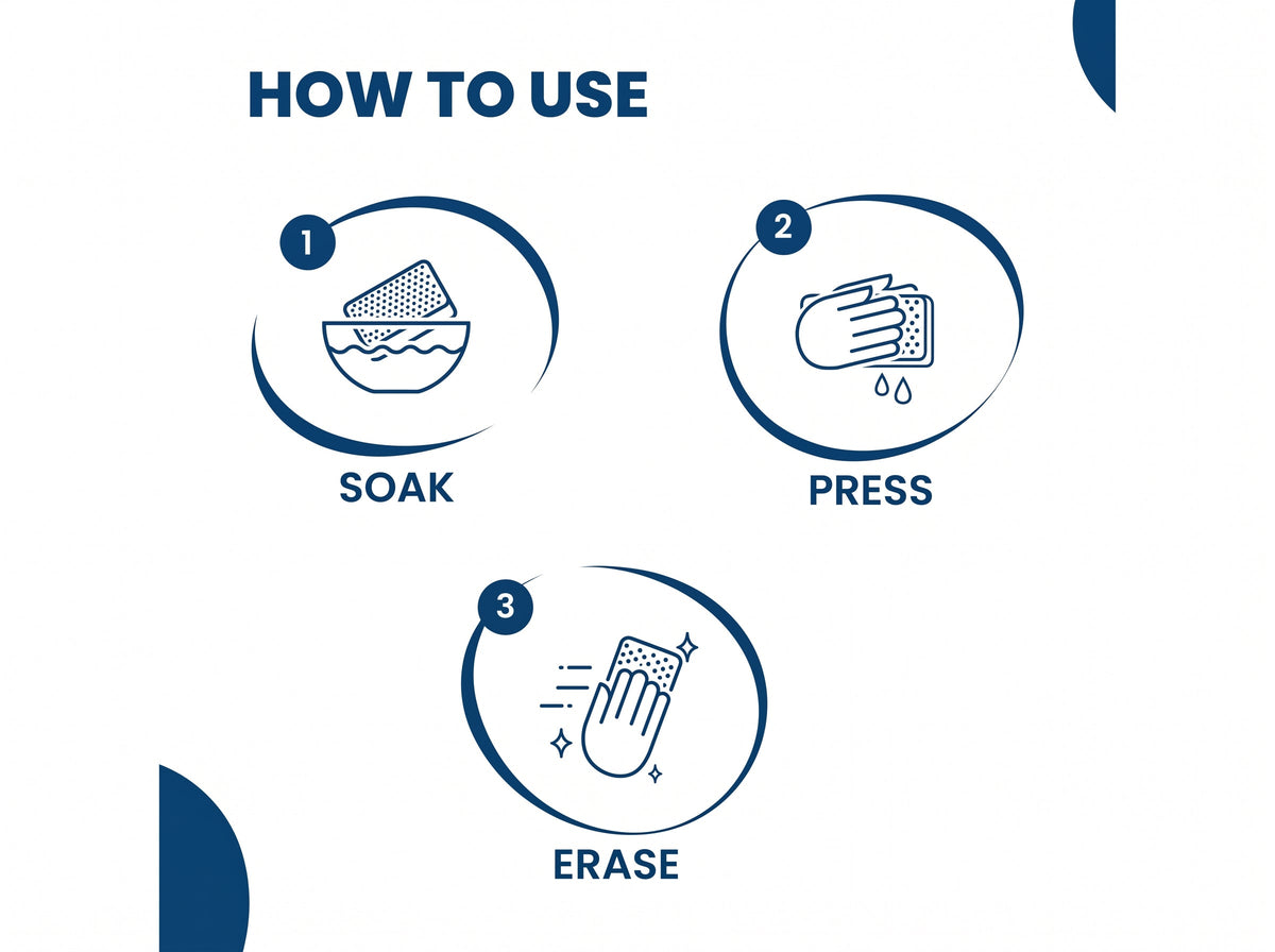 Drovaa NanoGlide™ Magic Cleaning Eraser Dropdash