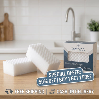 Drovaa NanoGlide™ Magic Cleaning Eraser Dropdash
