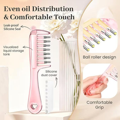 ScalpGlide™ Precision Hair Parting Comb Dropdash