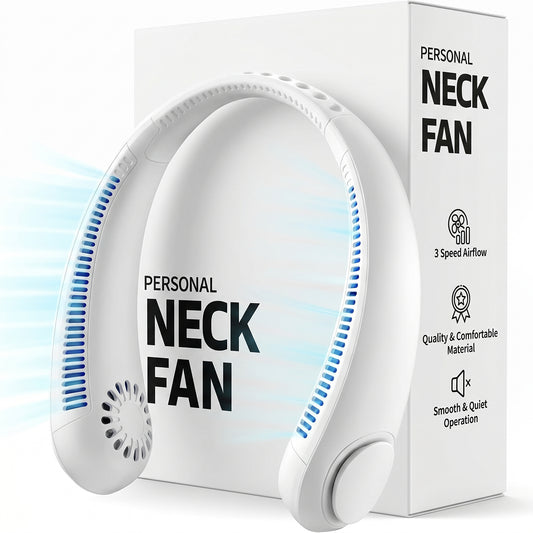 Drovaa Neck Fan-Hands-Free Cooling Anywhere
