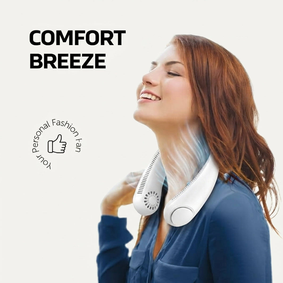 Drovaa Neck Fan-Hands-Free Cooling Anywhere